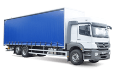 Van Hire Belper - 26 Tonne Curtain Side Truck - Truck hire Belper