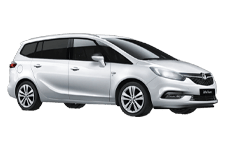 Van Hire Belper - Vauxhall Zafira 7-Seater - Minibus hire Belper